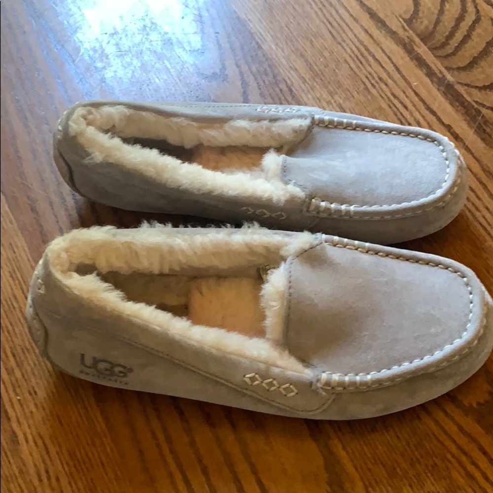 Grey Ugg slippers
